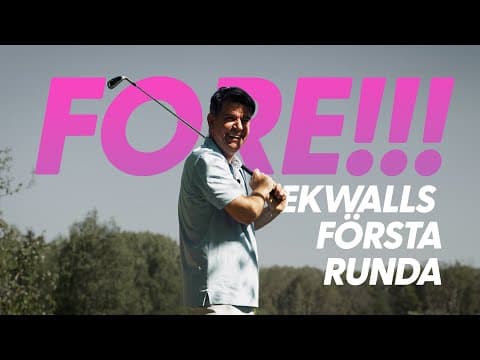 Ekwall rullar mot bröstcancer – Kan alla lära sig spela golf? Del 3